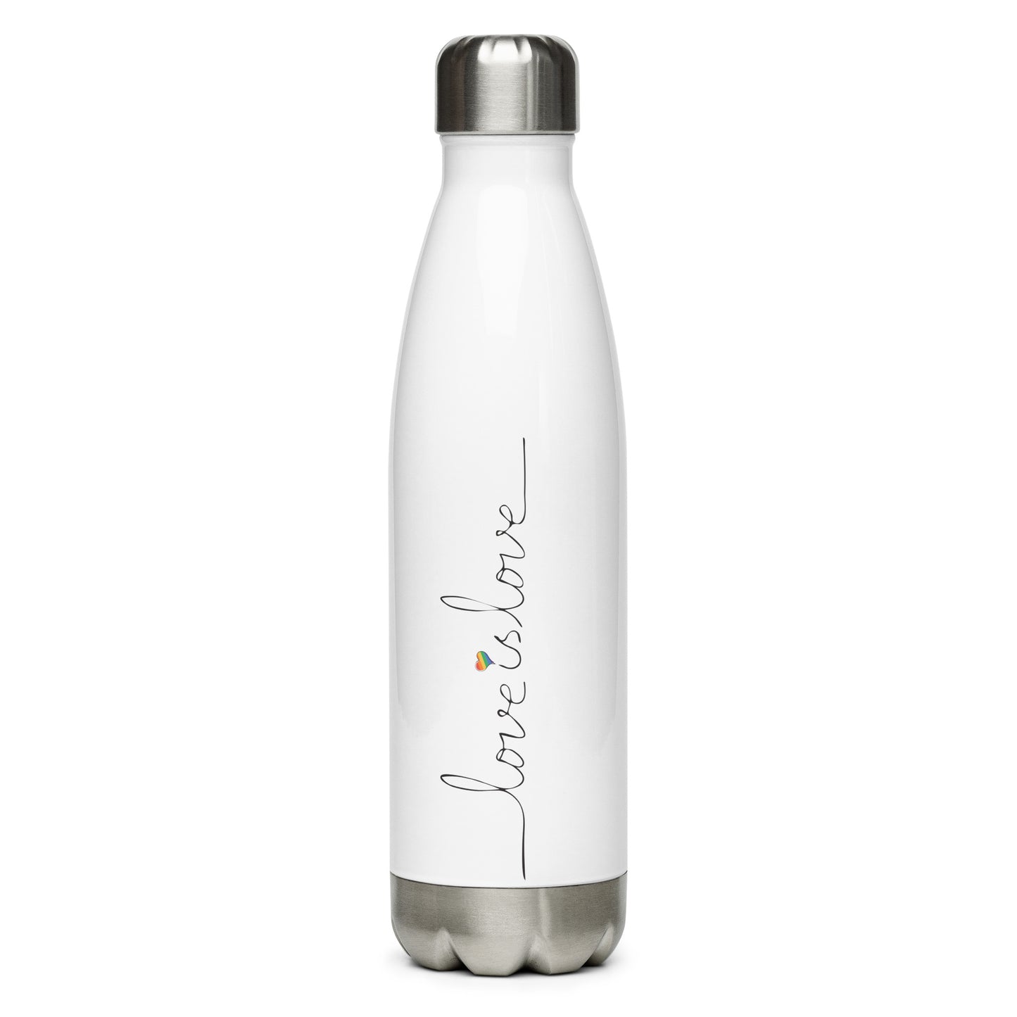 Love is Love Stainless steel water bottle