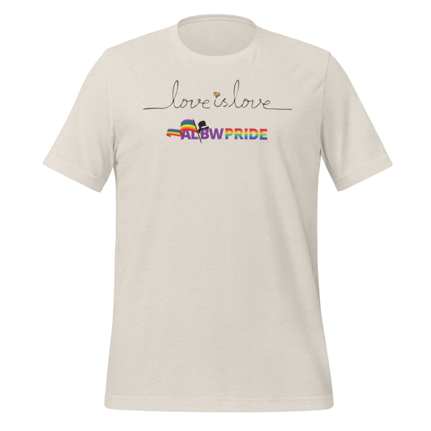 Love is Love Pride Short Sleeve Light