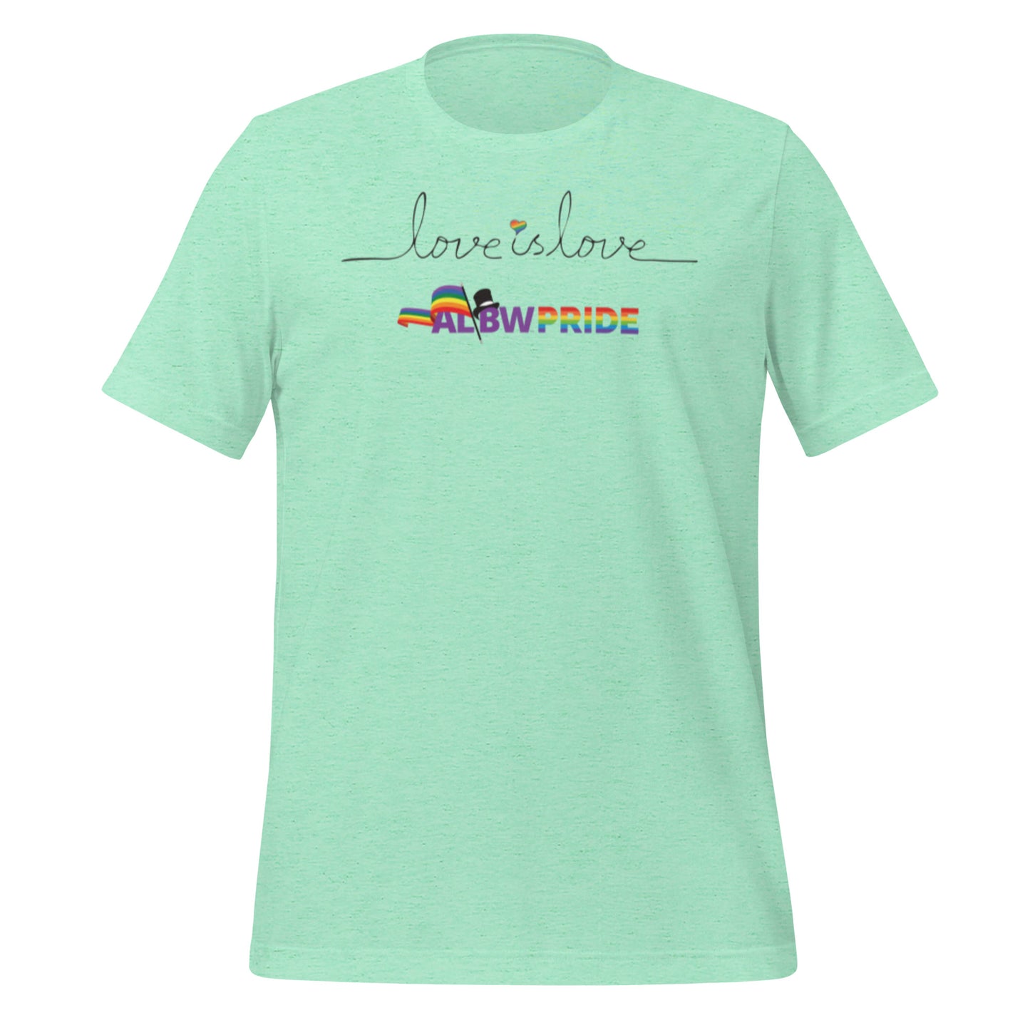 Love is Love Pride Short Sleeve Light