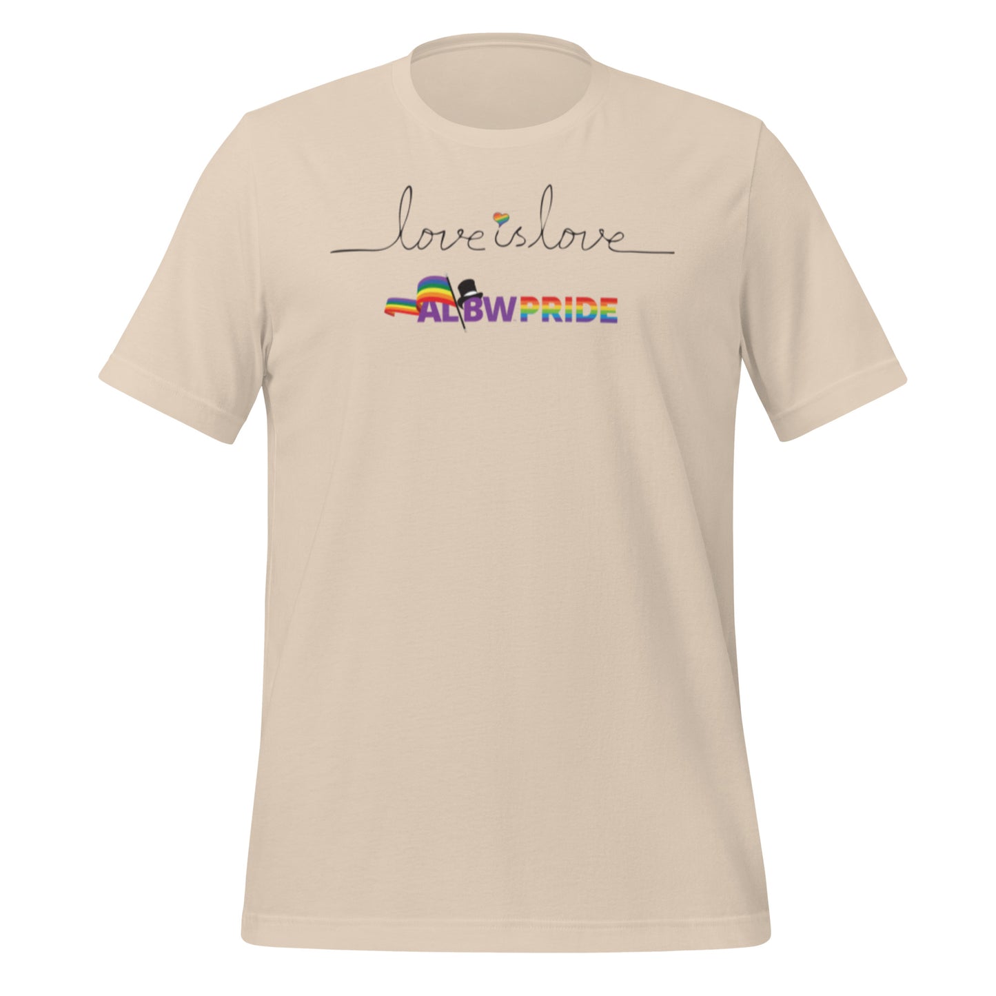 Love is Love Pride Short Sleeve Light