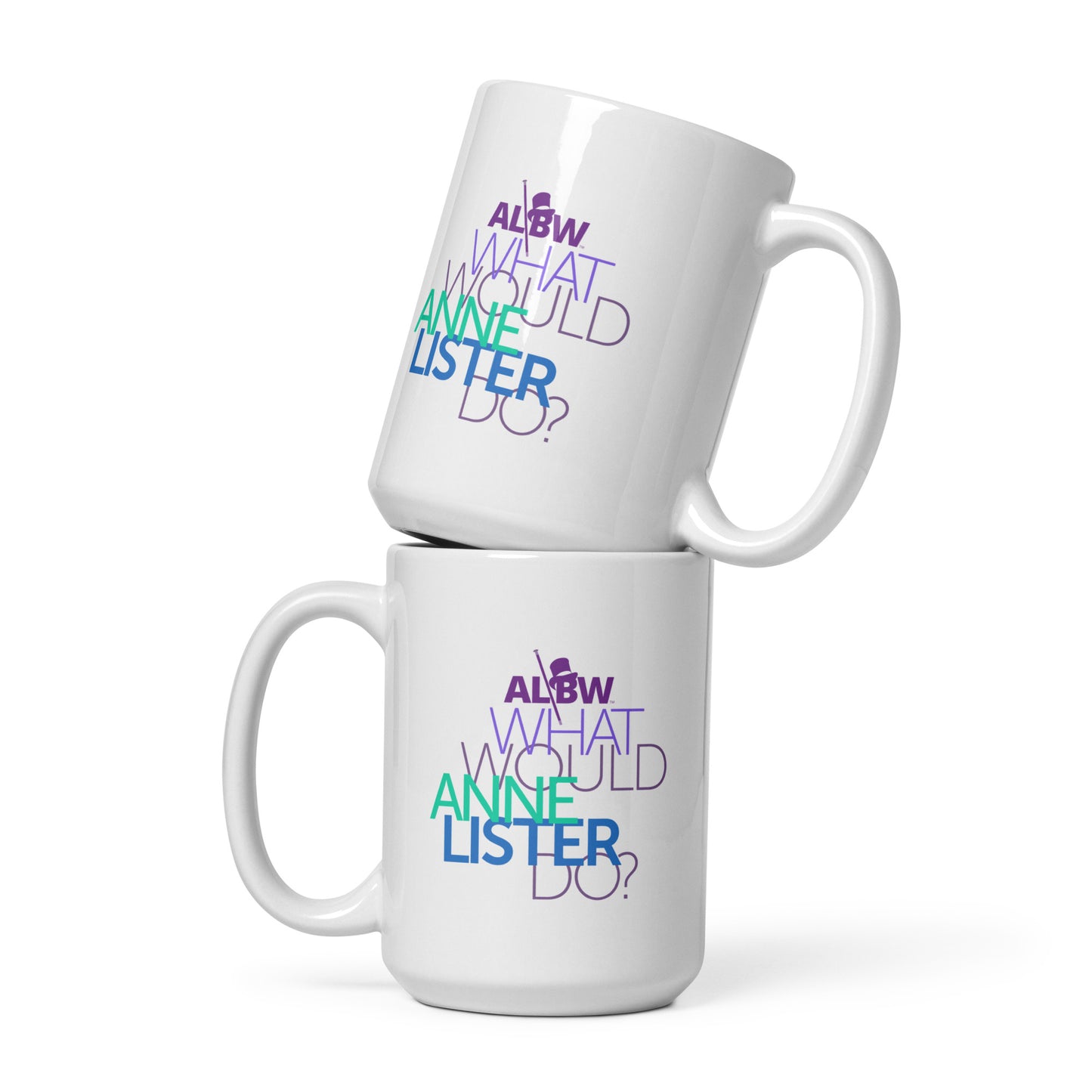 WWALD? White glossy mug