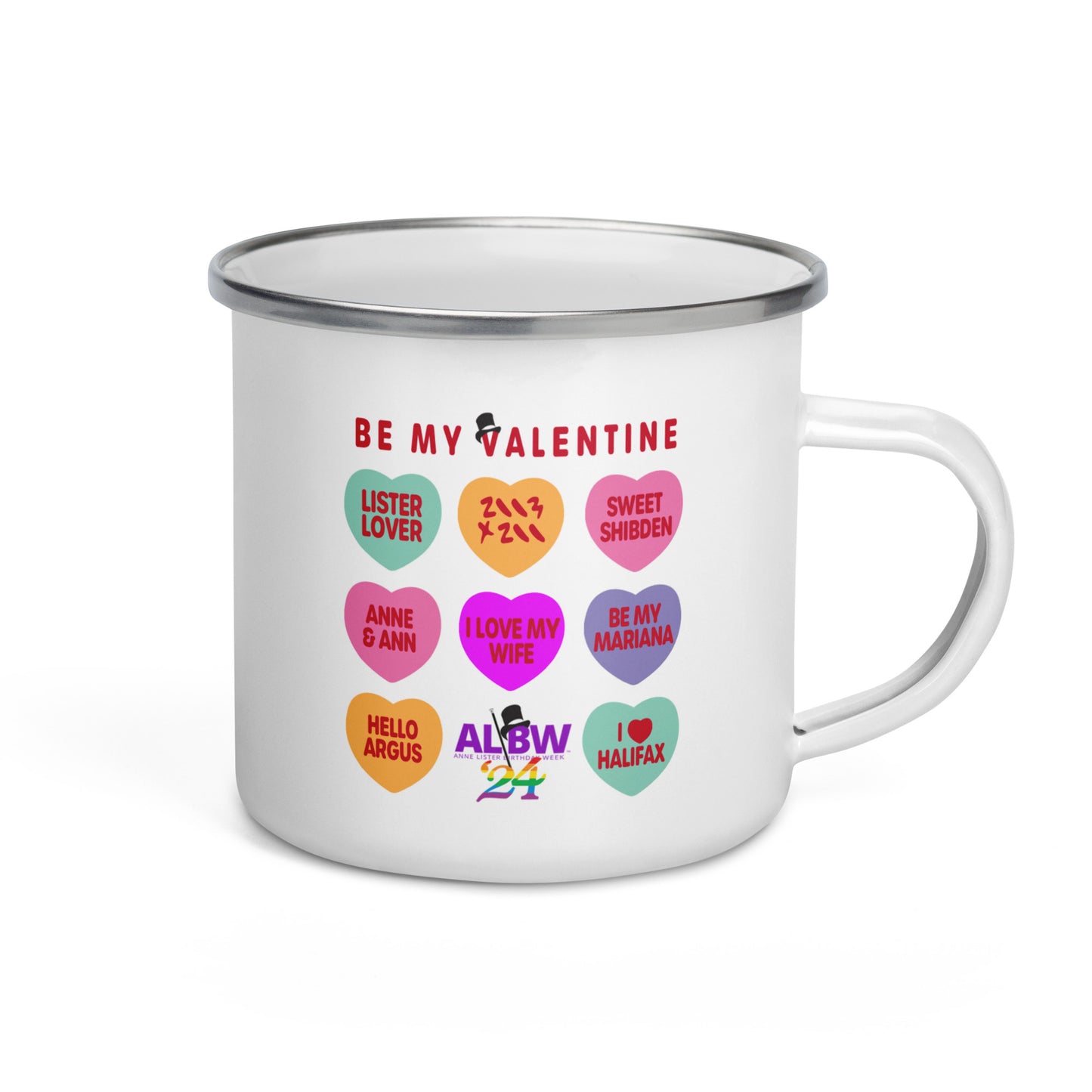 ALBW Valentine Enamel Mug